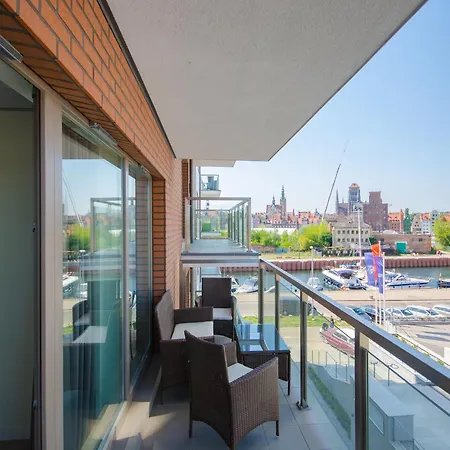 Economy Dom & House Apartments By The River In Gdansk With Pool, Sauna And Gym Exterior photo