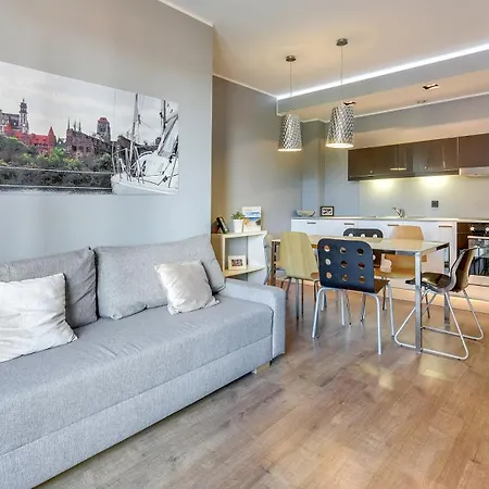 Economy Dom & House Apartments By The River In Gdansk With Pool, Sauna And Gym Exterior photo